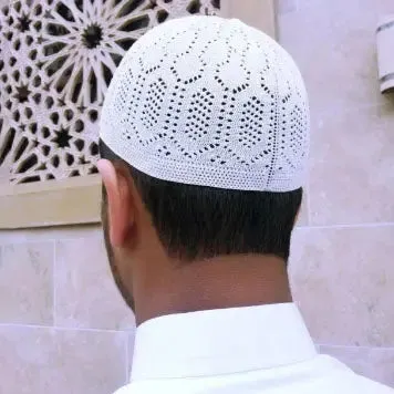 100% Cotton Prayer Hat Kufi - One Size