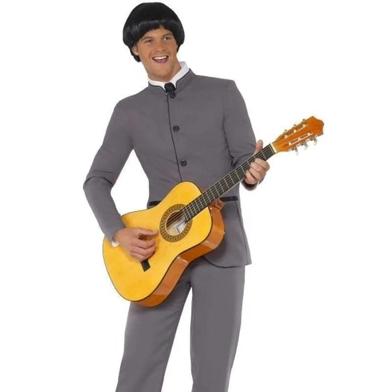 60s Fab Four Iconic Costume Adult Grey