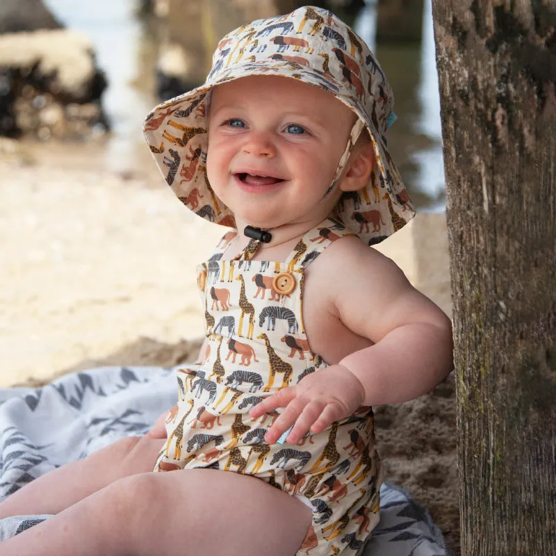 Acorn Romper - Safari