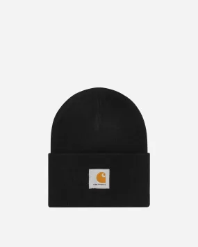 Acrylic Watch Hat Black