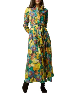 Ann Mashburn Classic Maxi Shirtwaist Dress