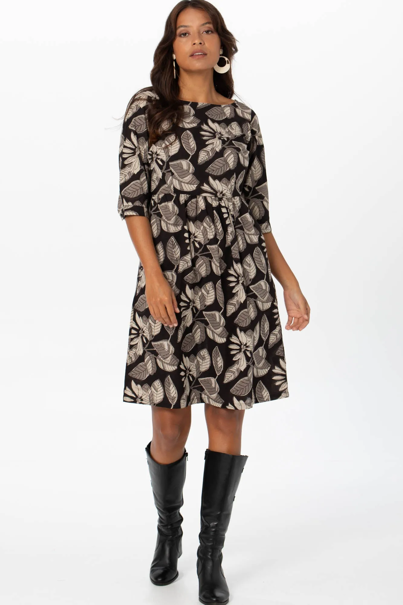 Apple Dress Autumn Leaves