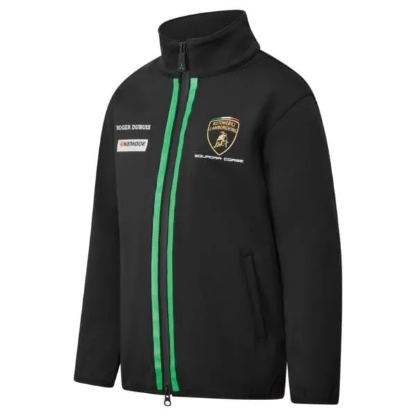 Automobili Lamborghini Squadra Corse Kids Team Softshell Jacket - Youth Black