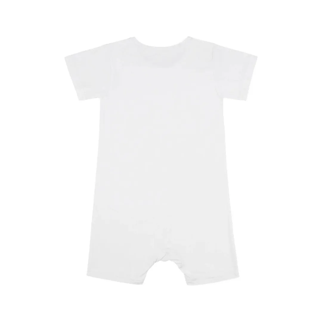 Baa Baa Sheepz SPECIAL EDITION - Romper Short Sleeve Globe White