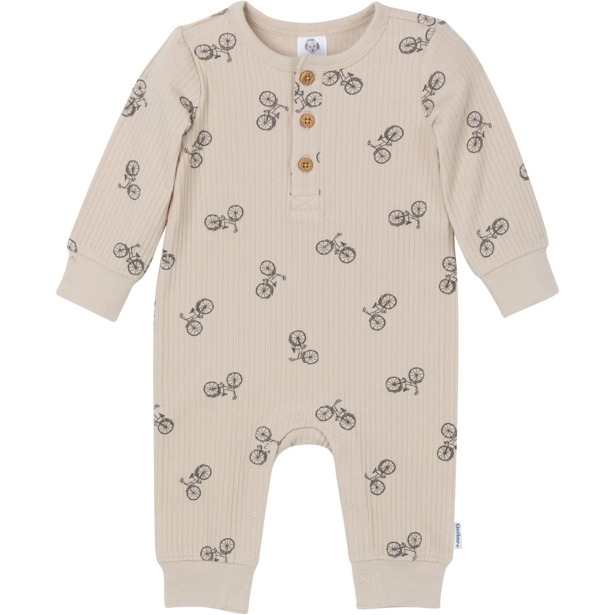 Baby Boys Bicycles Romper