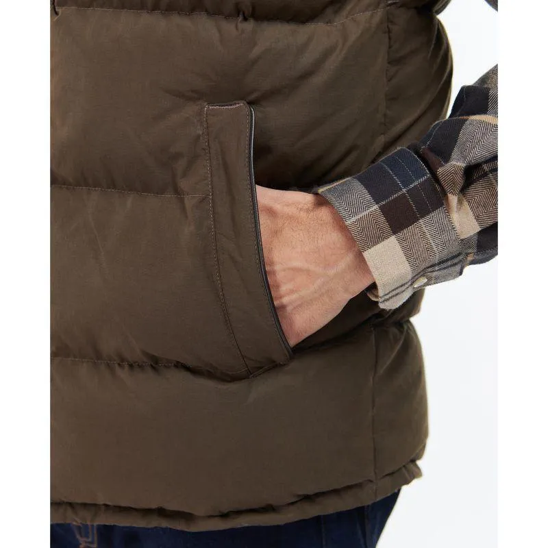 Barbour Fontwell Mens Quilted Gilet - Sandstone