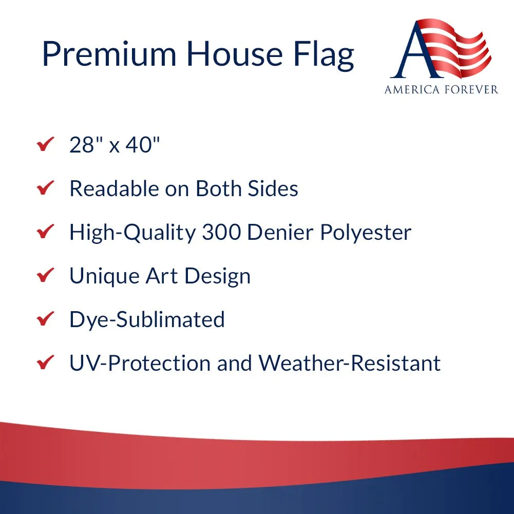 Beach Cruisin' Double Sided House Flag