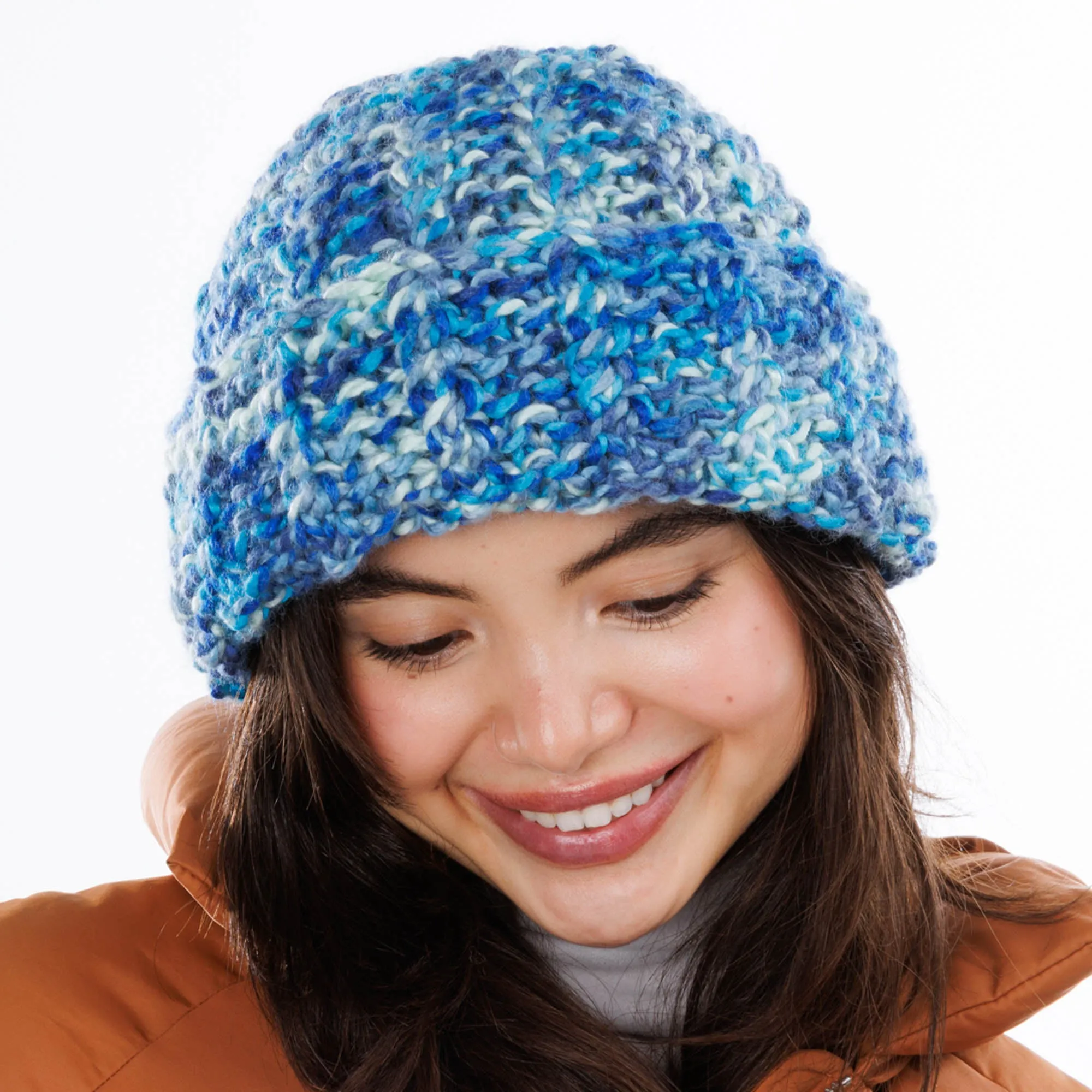 Bernat Cozy Twist Knit Hat