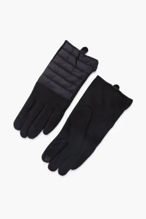 Black Puffer Gloves