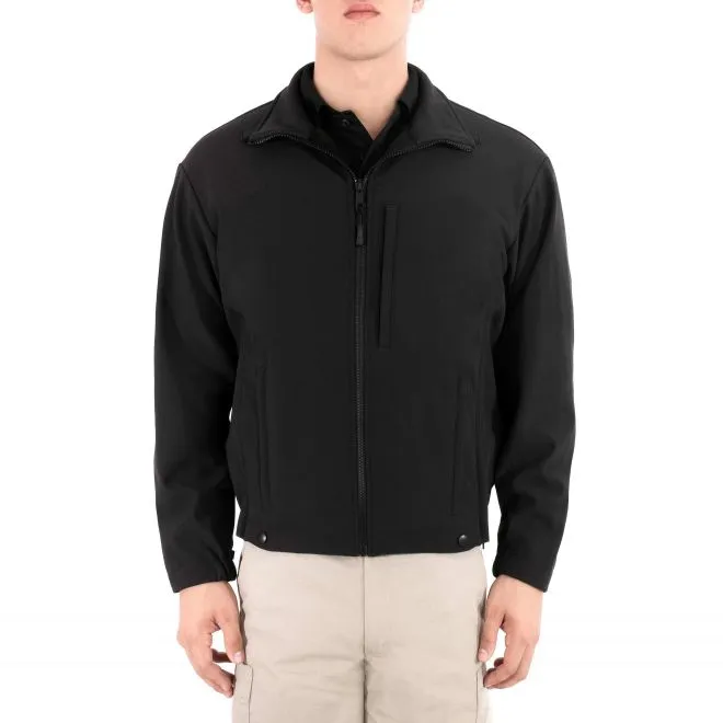 Blauer Certified LAPD Softshell Fleece Jacket BLACK AND DARK NAVY (4660)