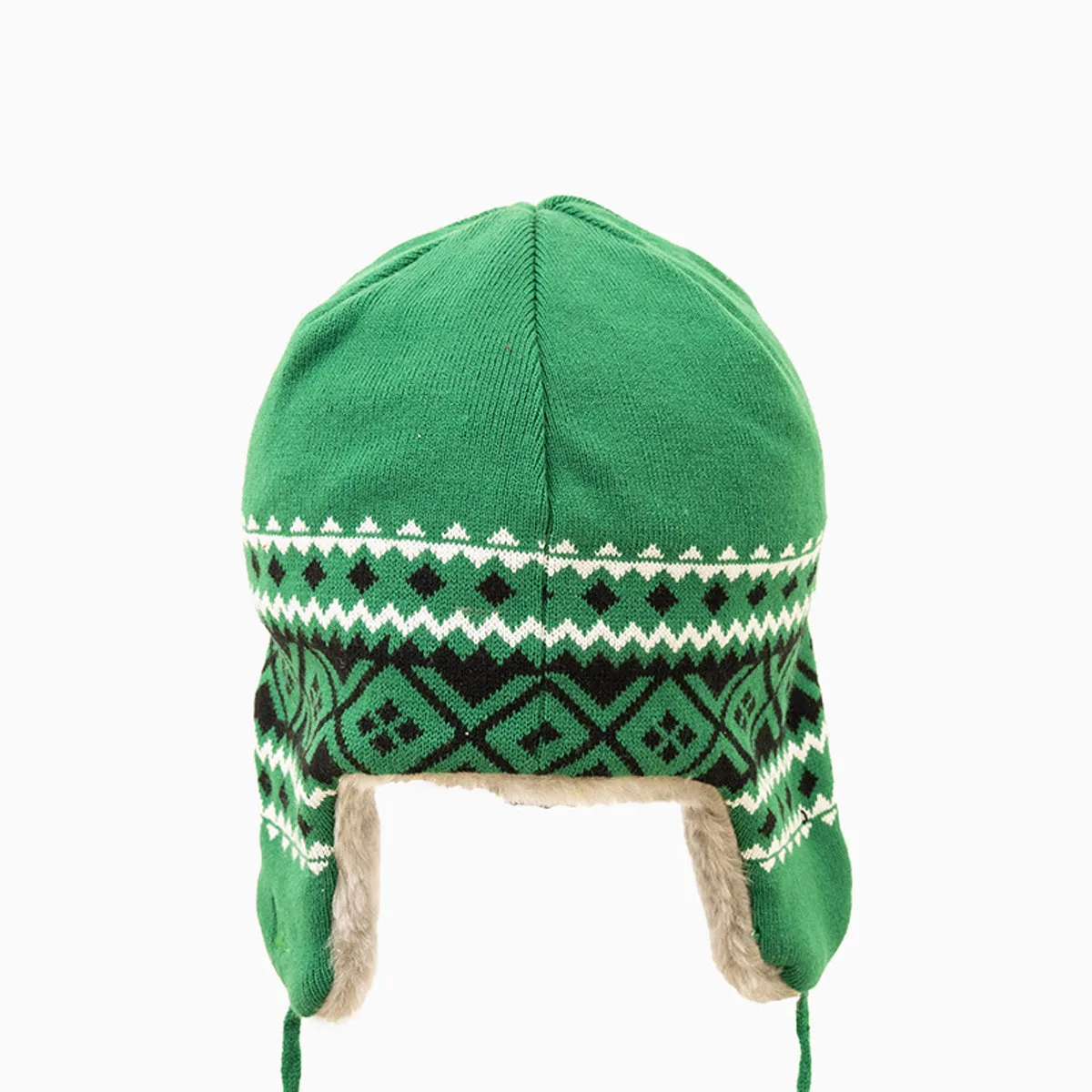 Boston Celtics NBA Trapper Knit Cuff Beanie Hat