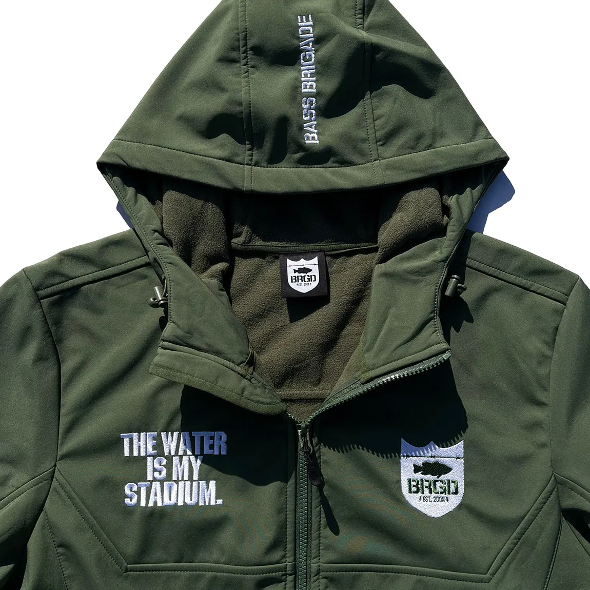 BRGD FLEECE LINING JACKET - OLIVE