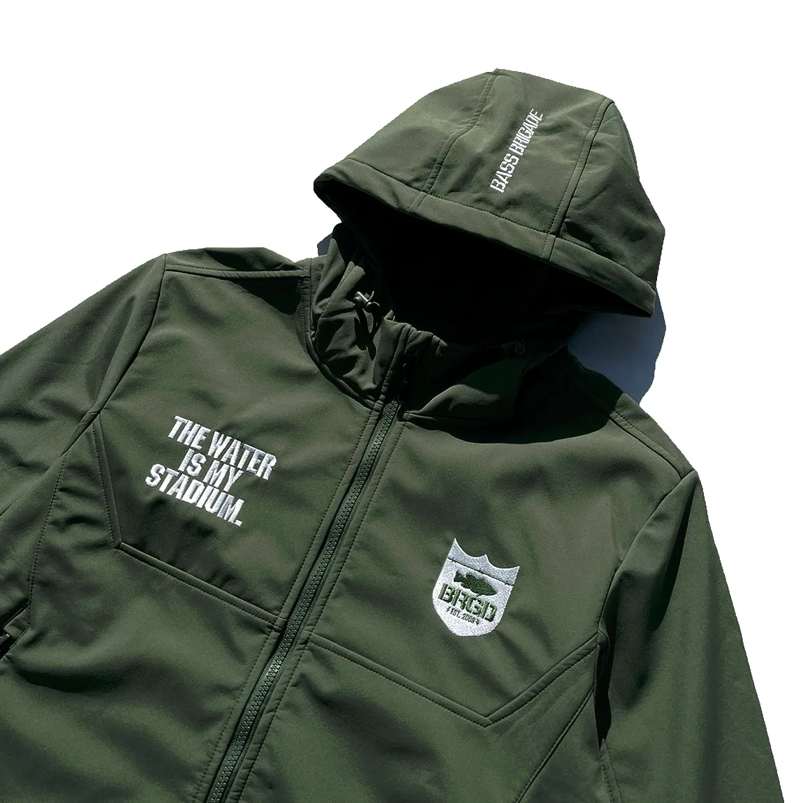 BRGD FLEECE LINING JACKET - OLIVE