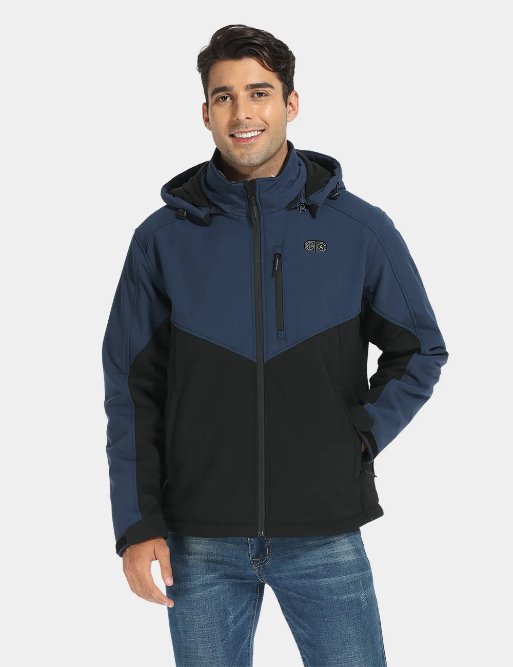 Bundle Deal - Men's Dual Control Heated Jacket (Chest Heating) & Extra Mini 5K Battery