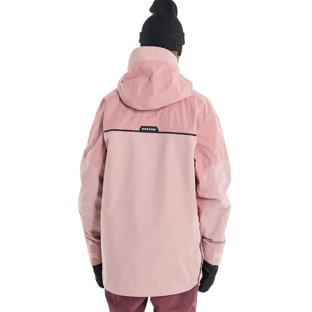 Burton 2024 Frostner Anorak Jacket - Powder Blush