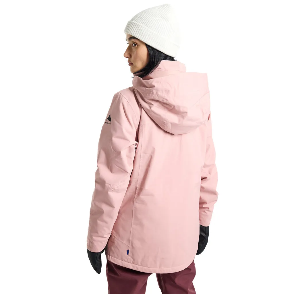 Burton 2024 Womens Jet Ridge Jacket - Powder Blush