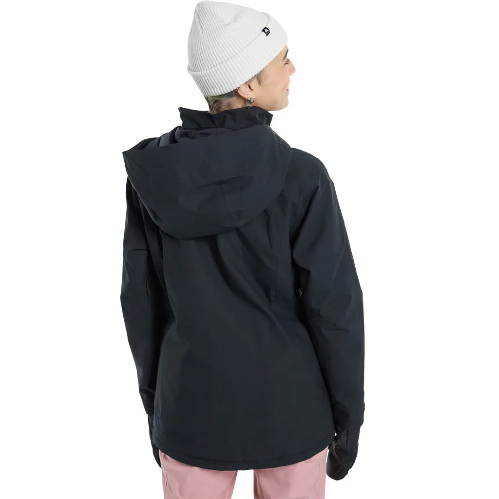 Burton 2024 Womens Jet Ridge Jacket - True Black