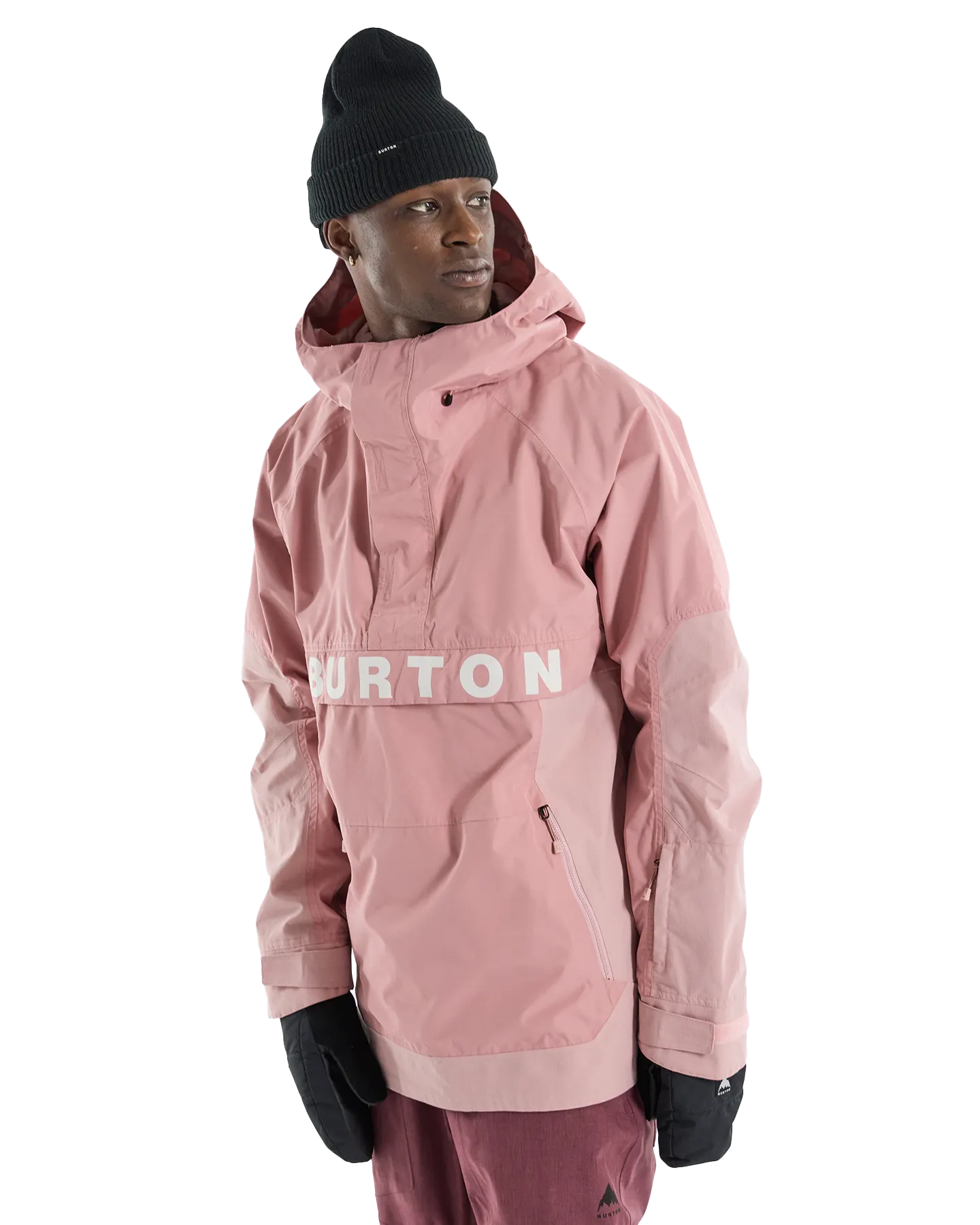 Burton Men's Frostner 2L Anorak Snow Jacket - Powder Blush