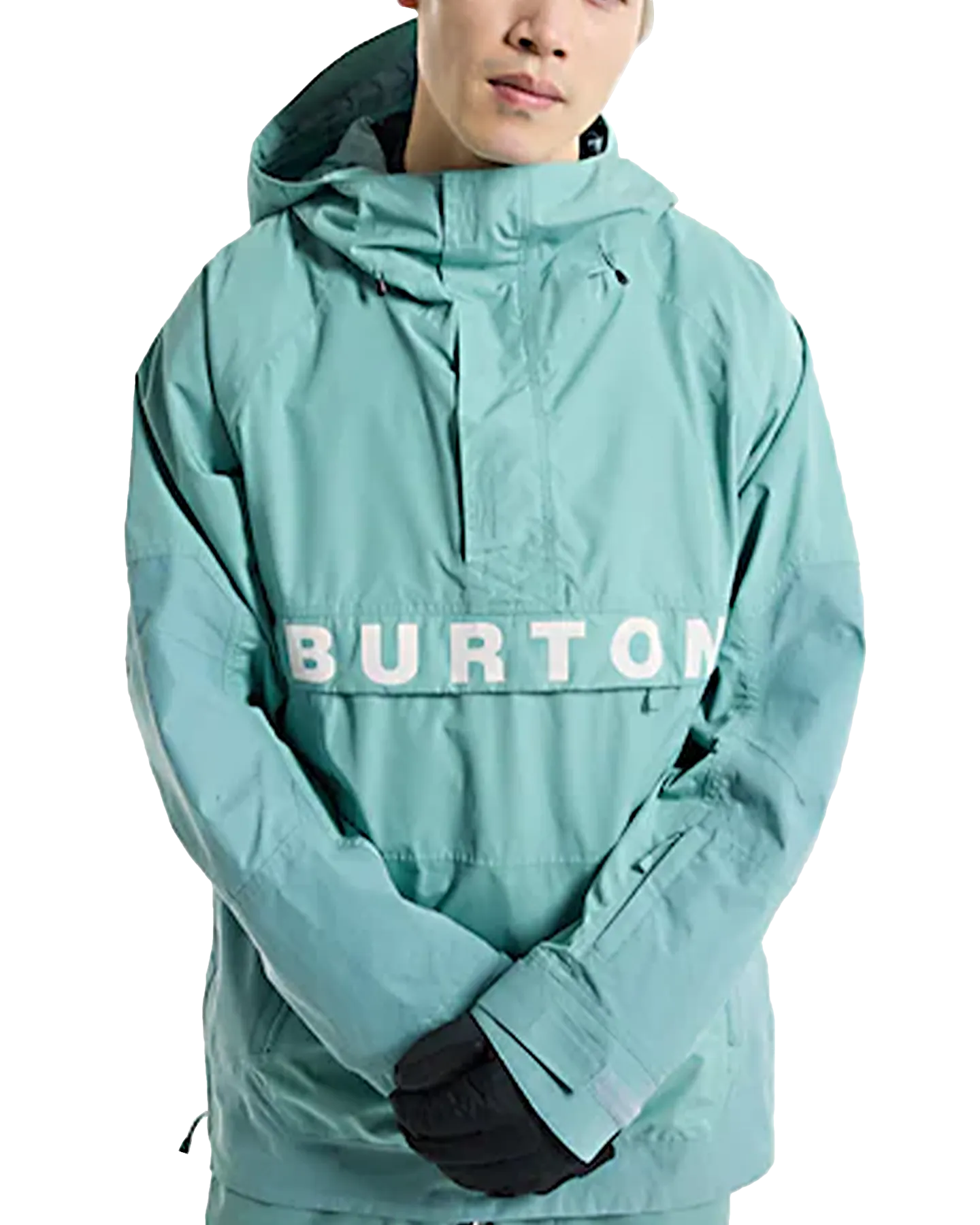 Burton Men's Frostner 2L Anorak Snow Jacket - Rock Lichen