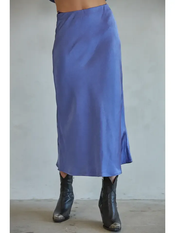 By Together Manhattan Dream Periwinkle Skirt