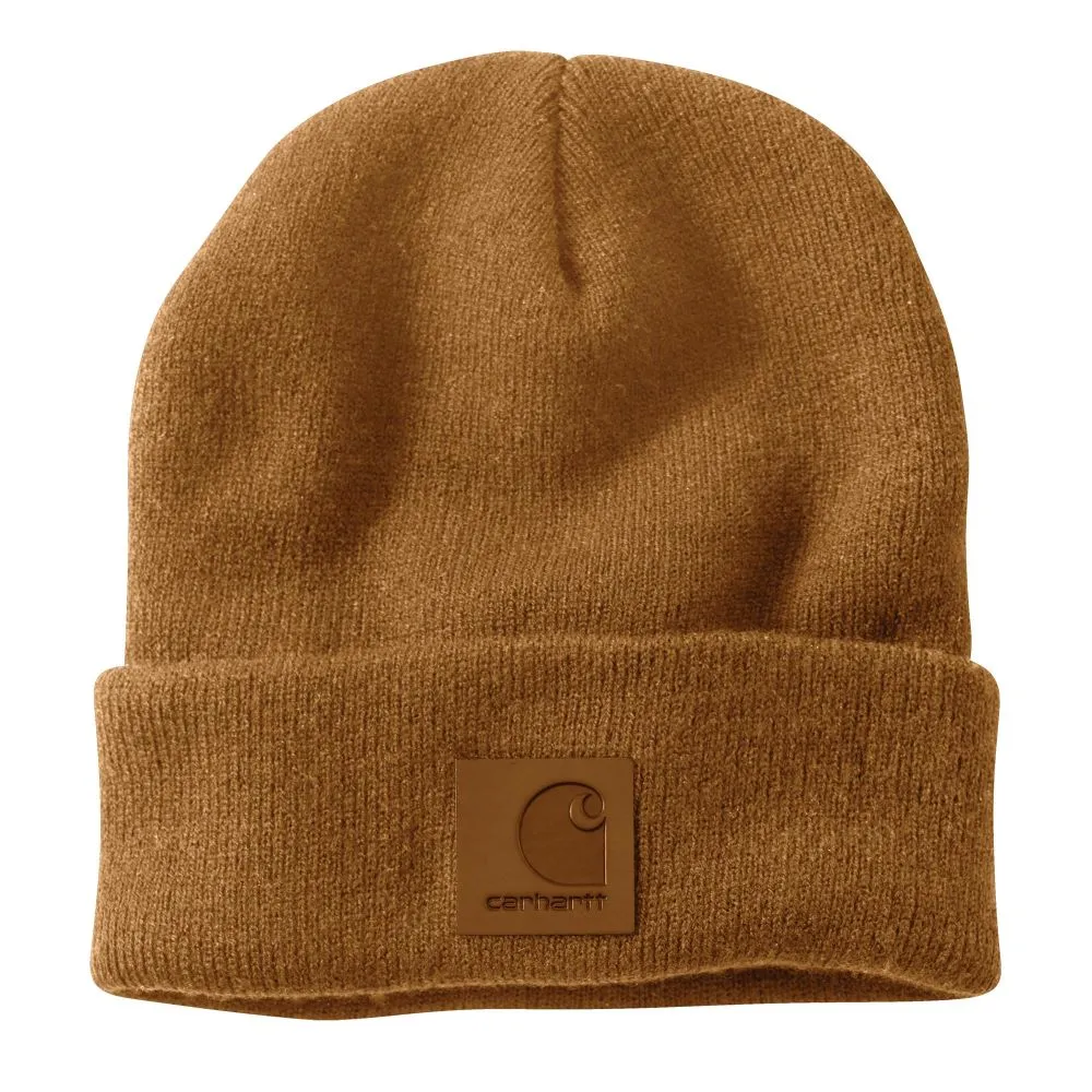 'Carhartt' Black Label Watch Hat - Carhartt Brown