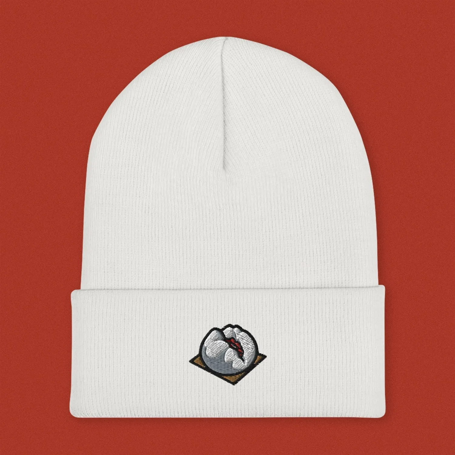 Char Siu Bao Embroidered Beanie