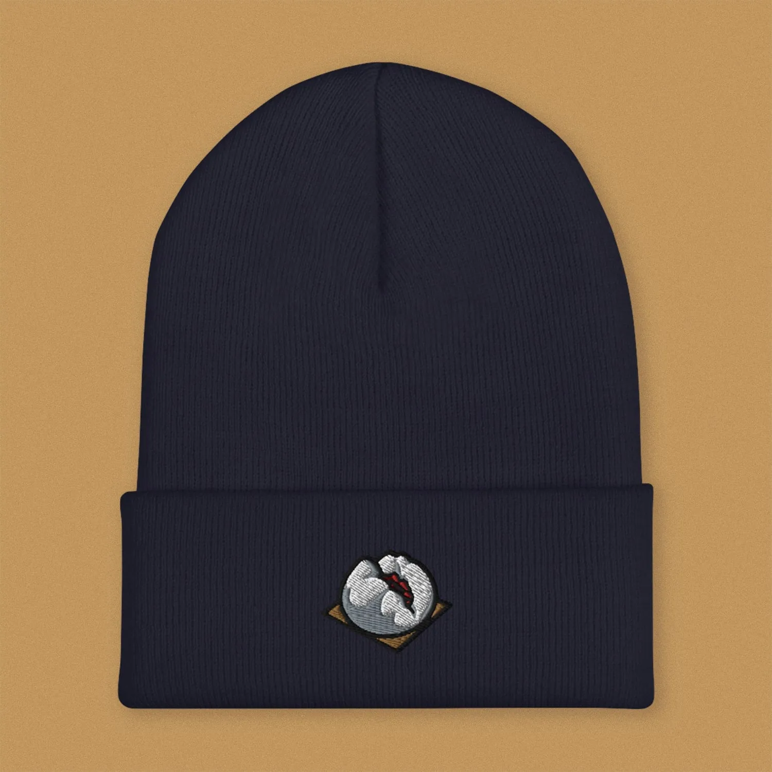 Char Siu Bao Embroidered Beanie