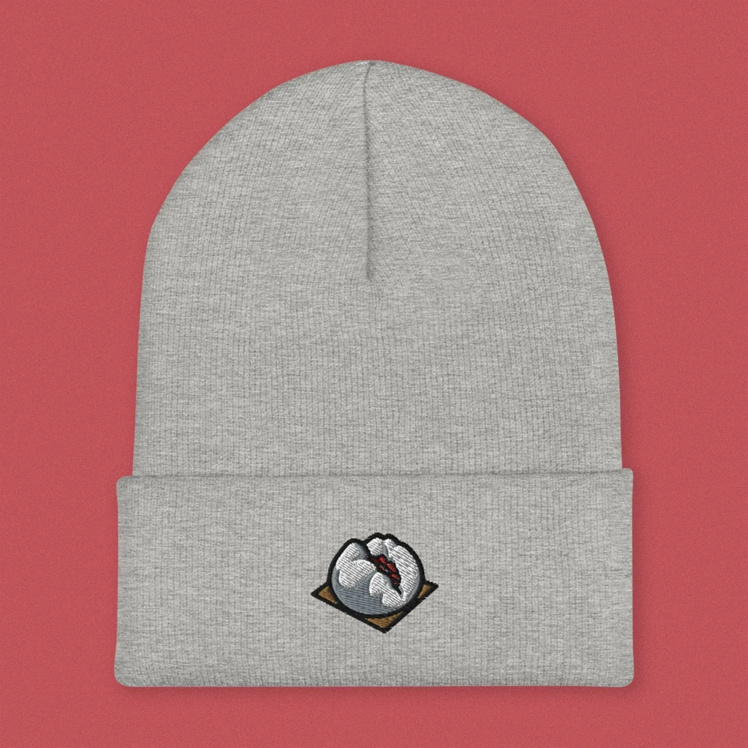 Char Siu Bao Embroidered Beanie