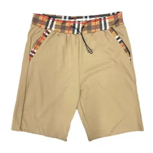 Checkered Detail Shorts (4 Colors)