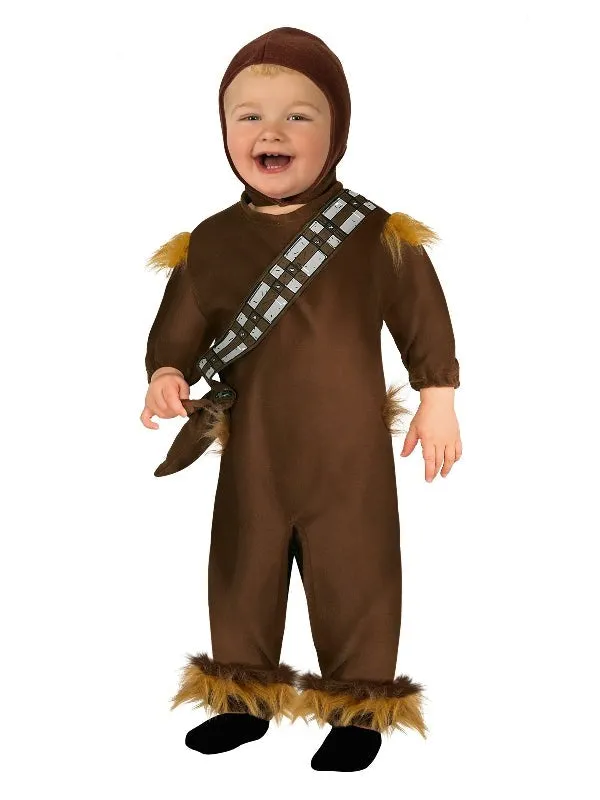 Chewbacca Licensed Star Wars Toddler Baby Romper Costume