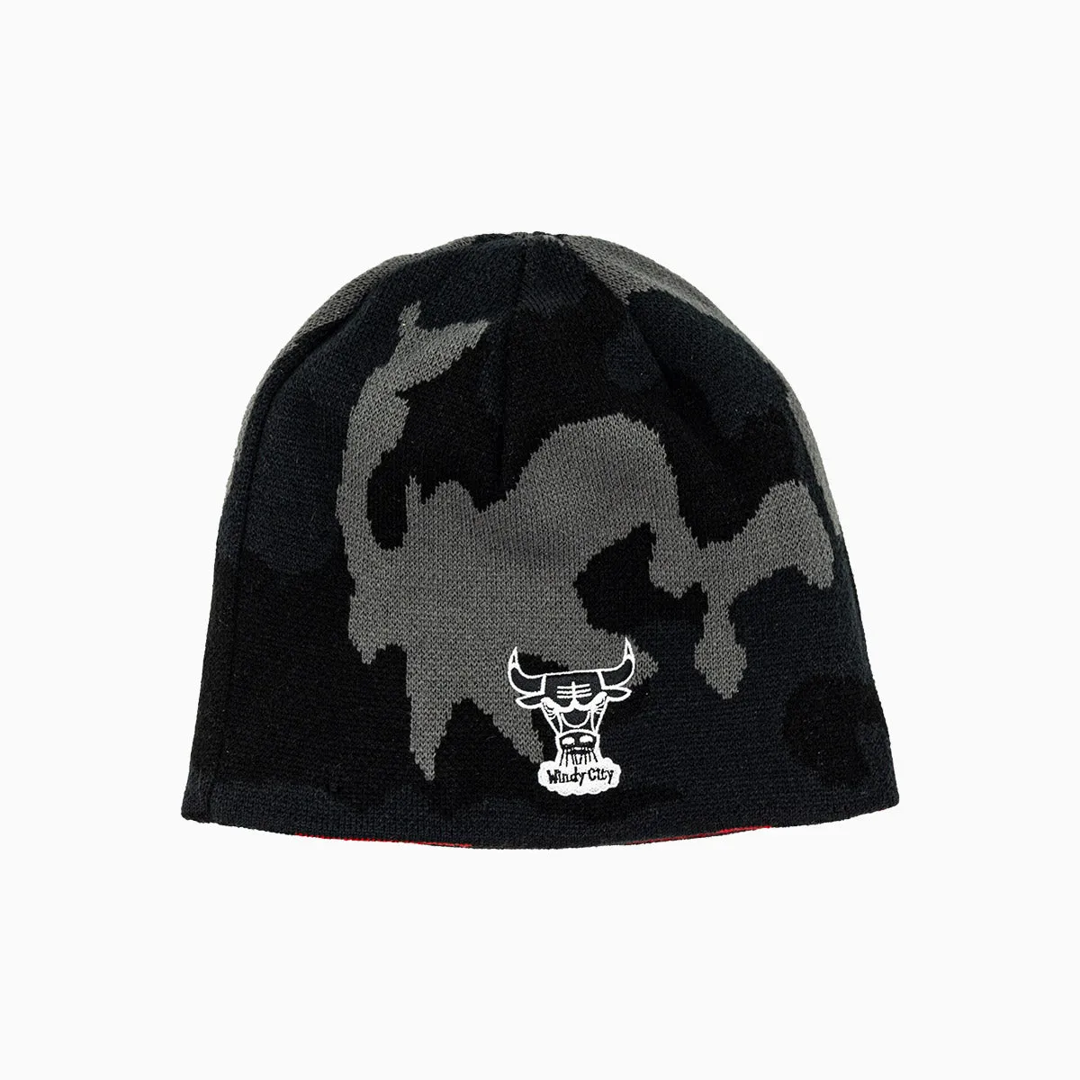 Chicago Bulls NBA Reversible Beanie Knit Hat