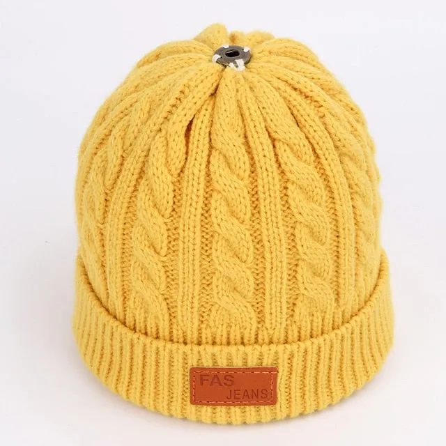 Children's warm and comfortable caps