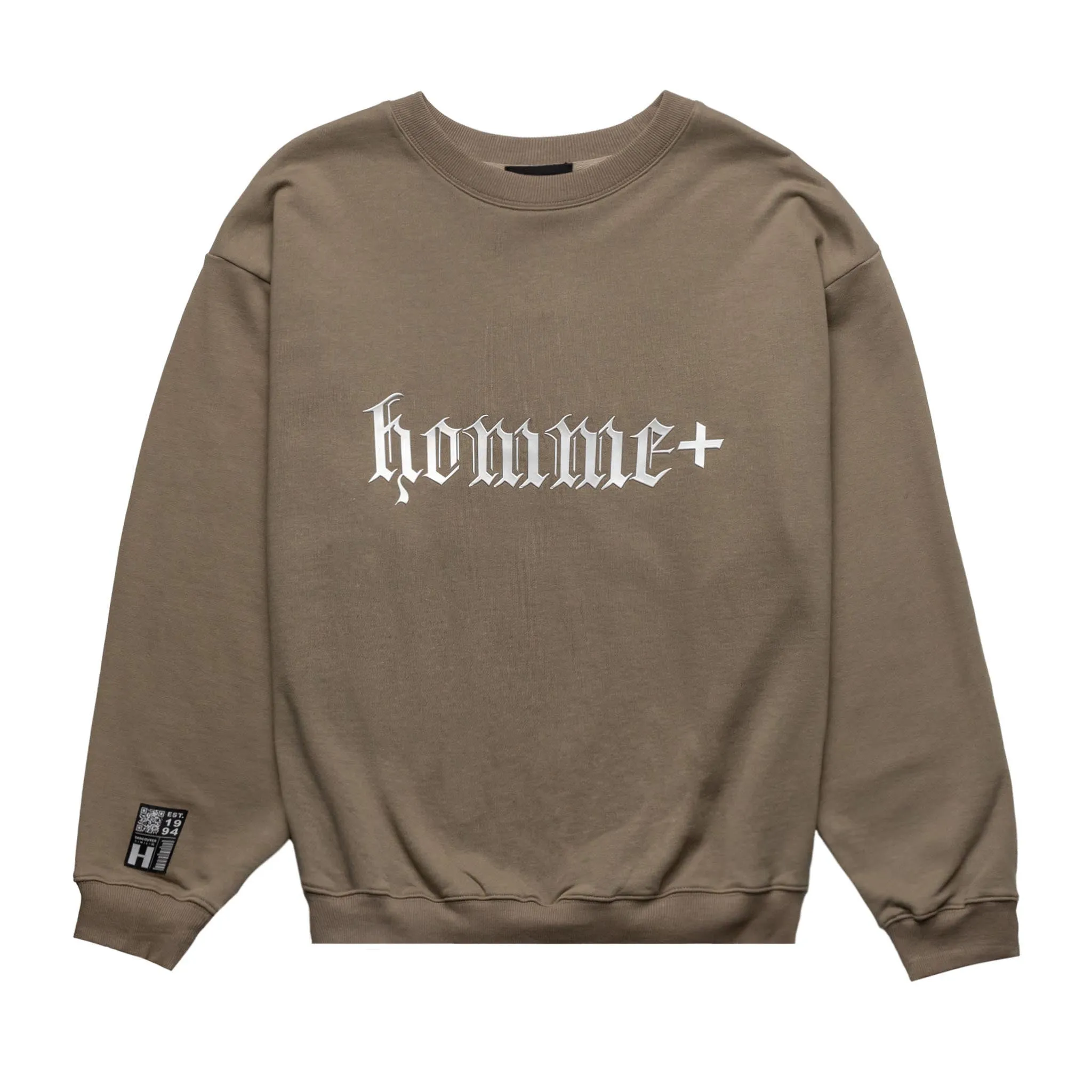 Chrome Font Crewneck