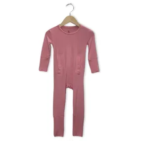 Cotton Candy Adaptive Tube Access with snaps Kid's Day to Night Romper