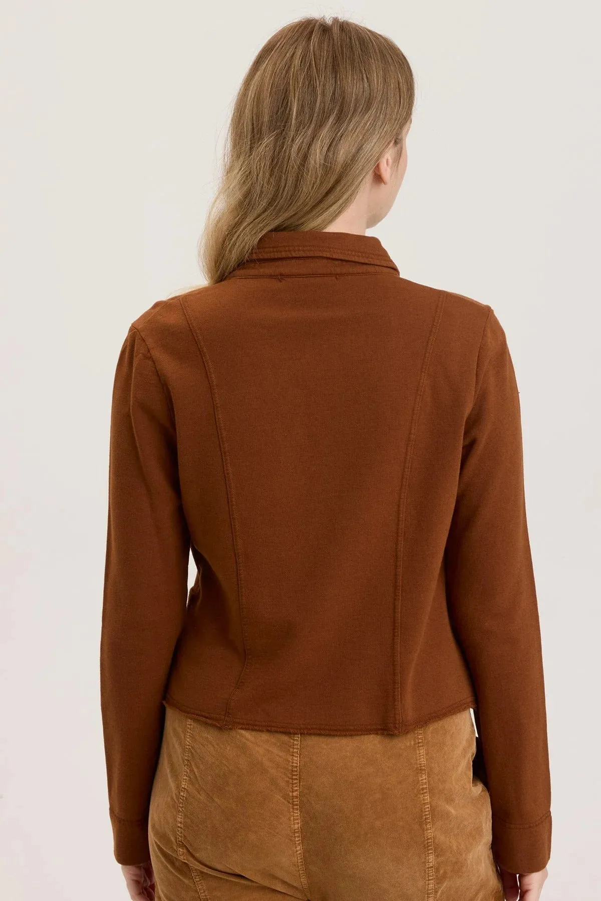 Damia Blazer - Russet Pigment