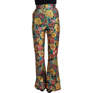 Dolce & Gabbana Elegant Multicolor Woven Pants