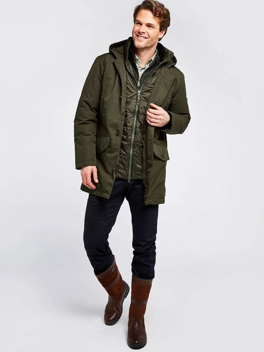 DUBARRY Urlingford Down Parka Jacket - Mens - Ivy