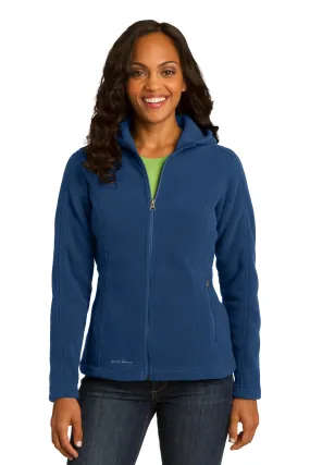 Eddie Bauer Ladies Hooded Full-Zip Fleece Jacket. EB206