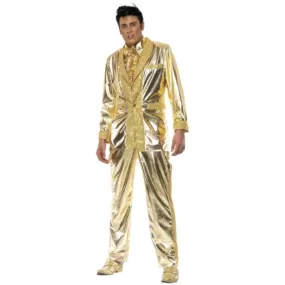 Elvis Gold Suit Costume