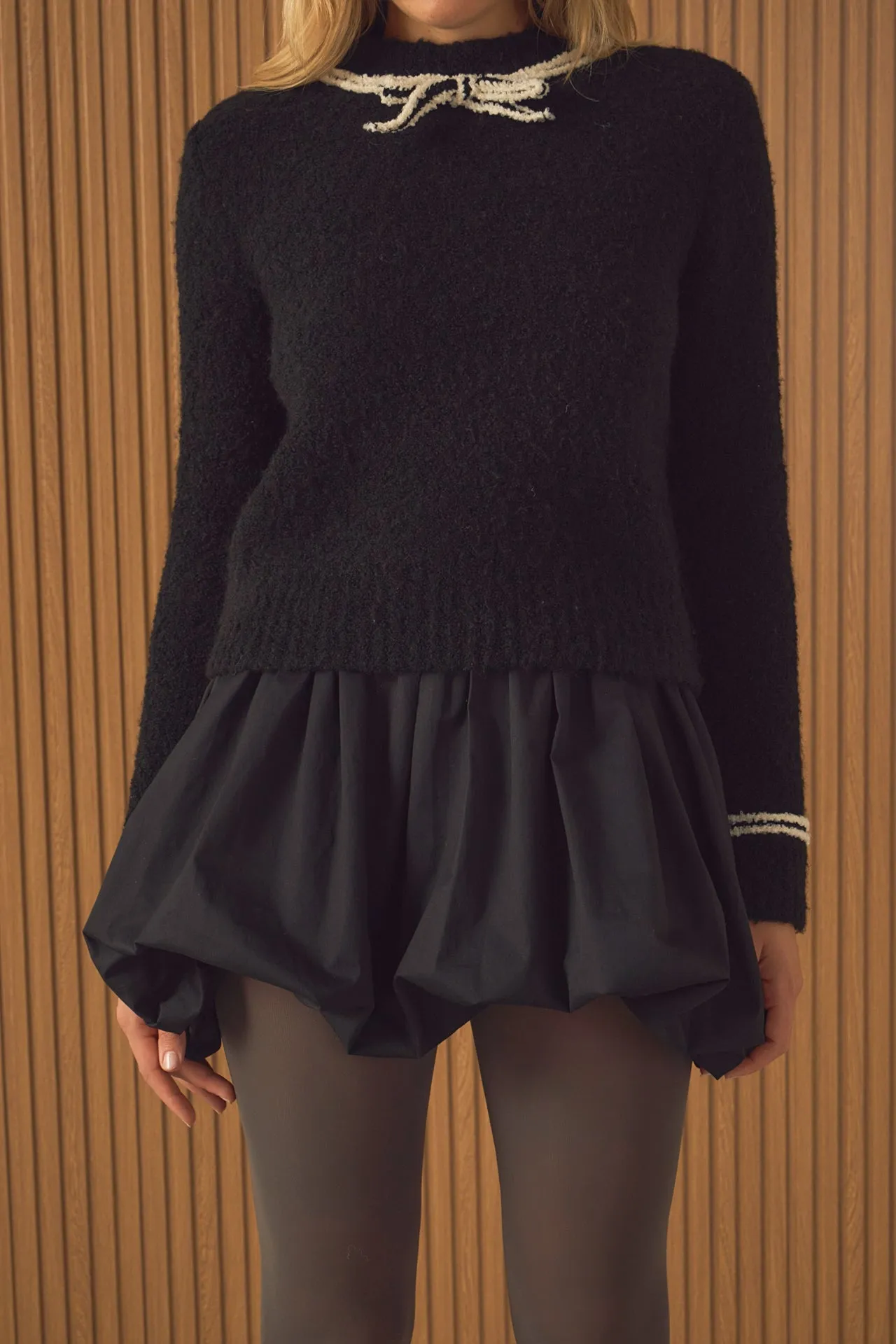 Endless Rose - Boucle Knit Sweater