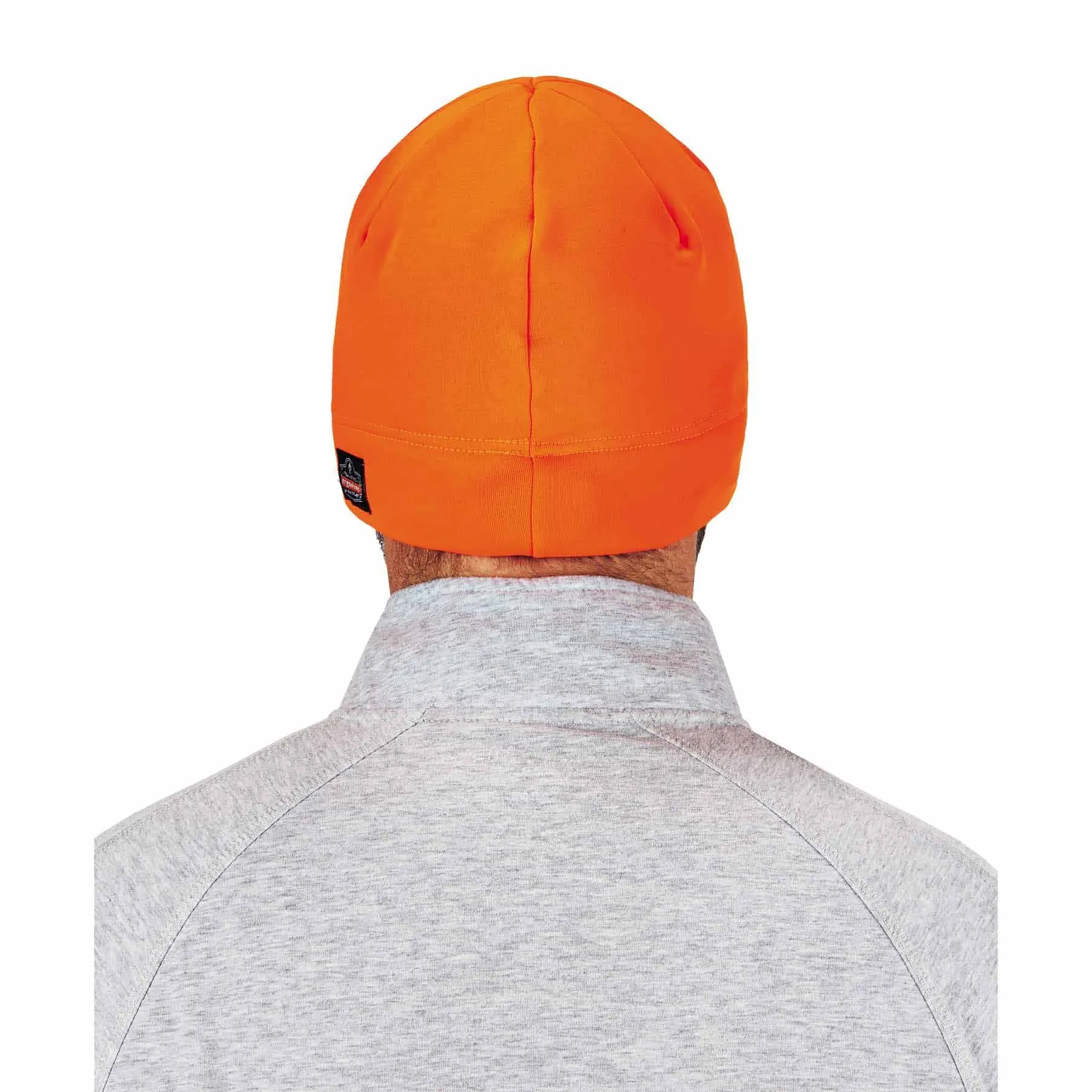 Ergodyne 16804 6804  Orange Skull Cap Beanie Hat - LED Lights