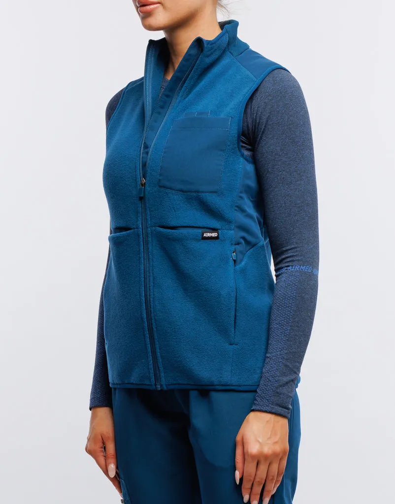 Essential Fleece Vest - Gibraltar Blue