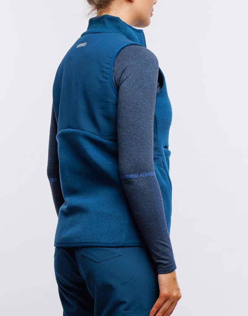 Essential Fleece Vest - Gibraltar Blue