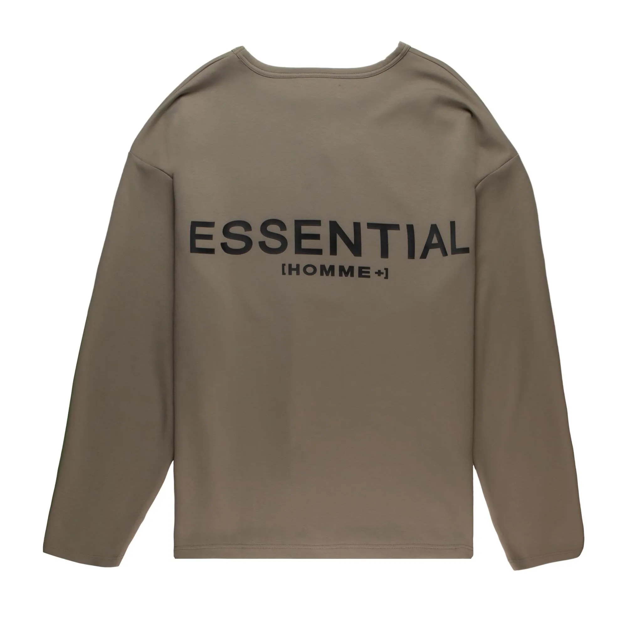 ESSENTIAL Rubber Logo L/S Big Tee