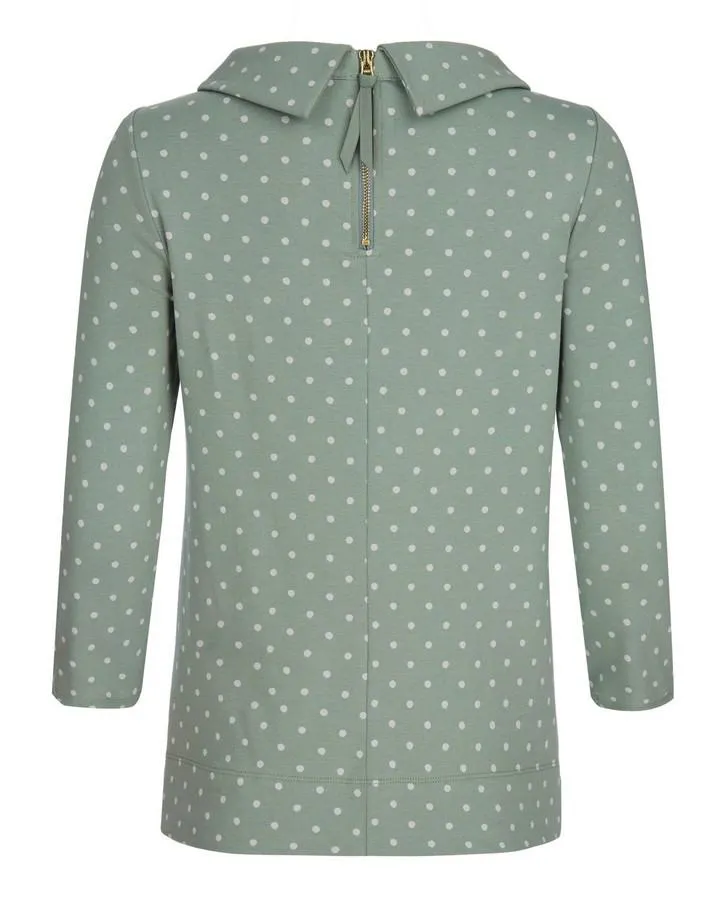 Eucalyptus Spot Bardot Top