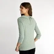 Eucalyptus Spot Bardot Top