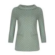 Eucalyptus Spot Bardot Top