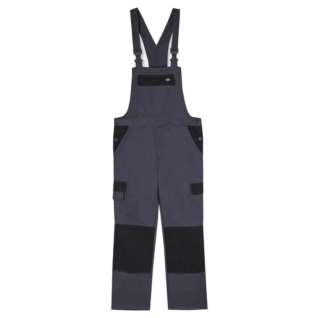 Everyday Bib & Brace - Grey/Black by Dickies