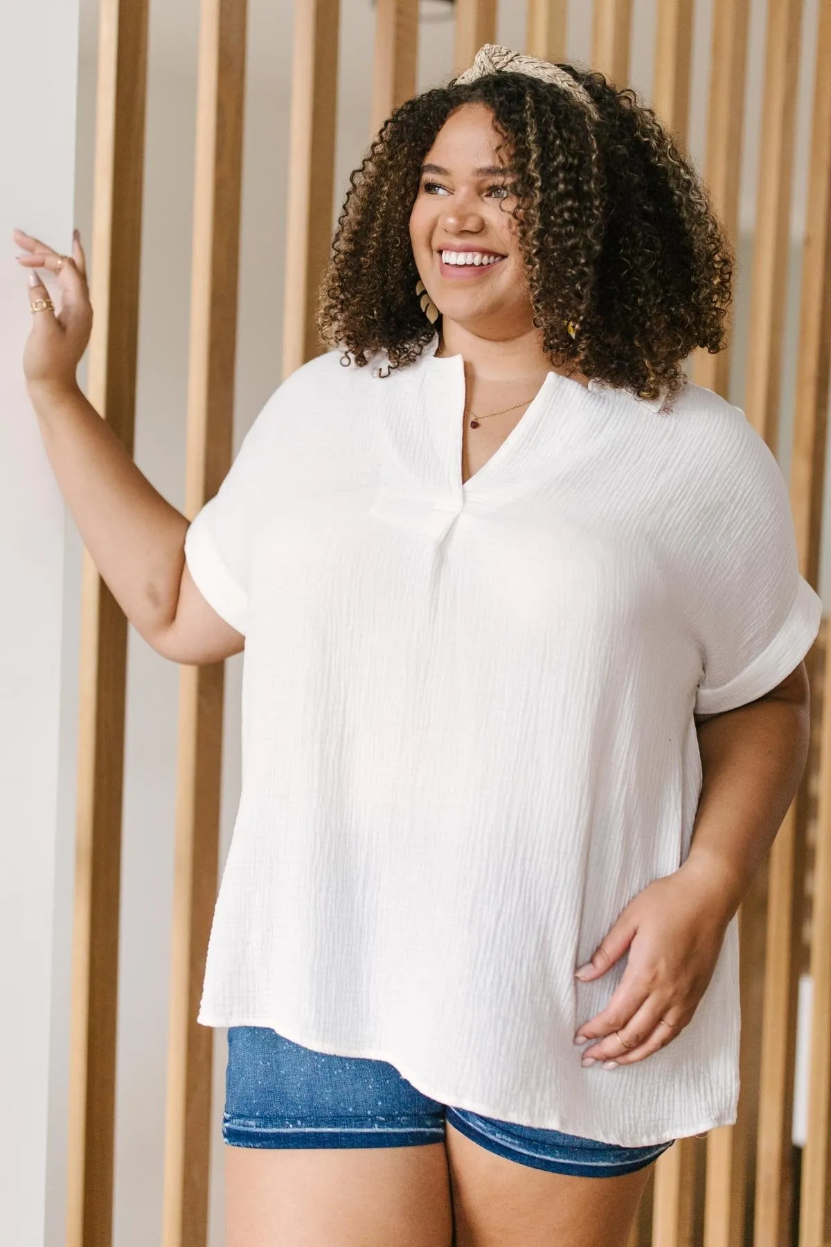 Everyday White Blouse