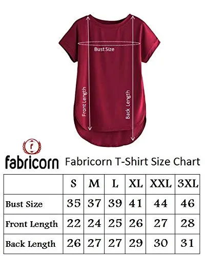 Fabricorn Women's Solid Regular Fit Shirt (GT01_MRN_UpDown_XL_Maroon